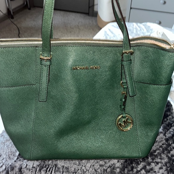 MICHAEL Michael Kors Bags Hunter Green Michael Kors Handbag Poshmark